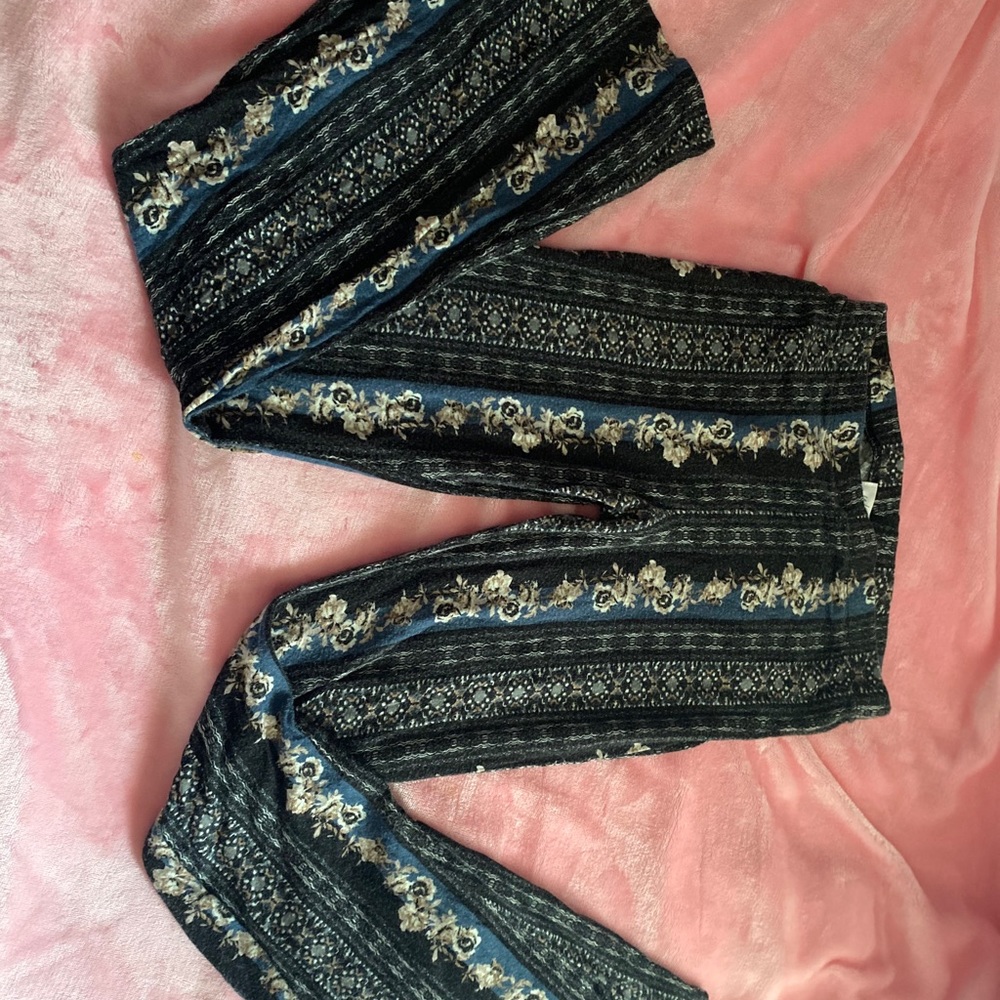 patterned flowy bottoms